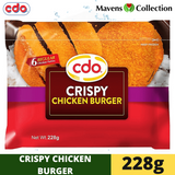 CDO Crispy Chicken Burger 228g 6s