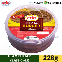CDO Ulam Burger 228g REGULAR Classic 6s