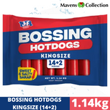 Bossing Hotdogs Kingsize 14+2 pcs 1.14kg