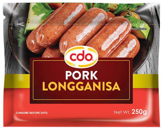 CDO Pork Longganisa 250g.