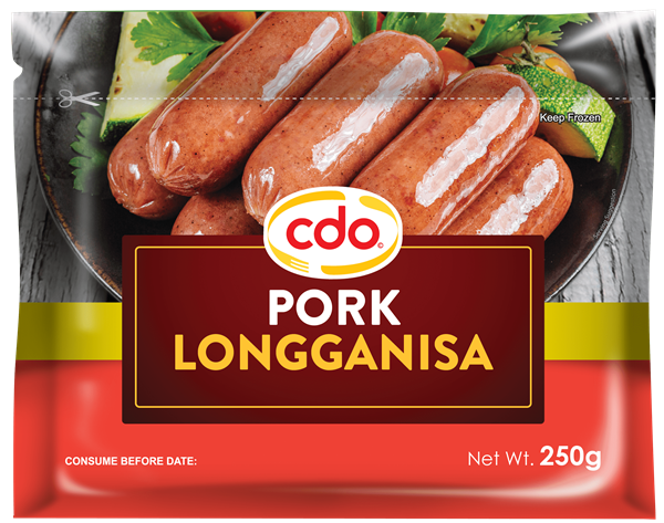 CDO Pork Longganisa 250g.