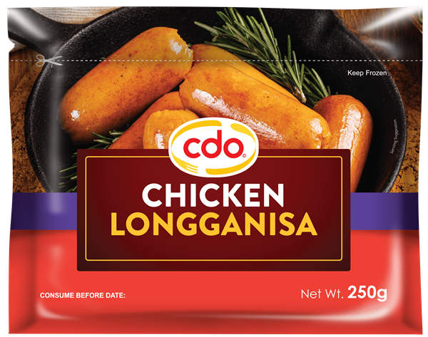 CDO Chicken Longganisa 250g.
