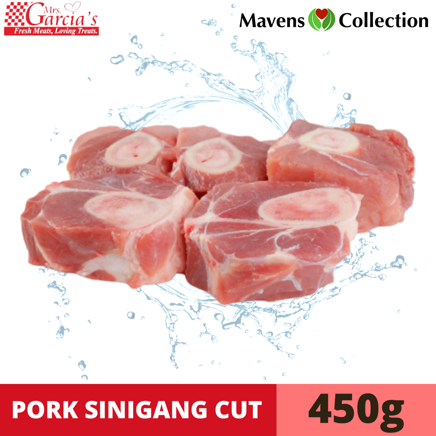 Mrs. Garcia's Budget Pork Sinigang Cut 450g