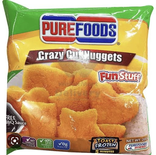 Purefoods Crazy Cut Nuggets 200g