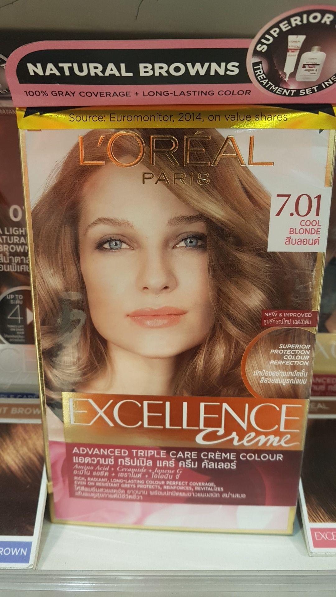 LOreal LOrŽal Paris Excellence Cr�me 701 Hair Colors