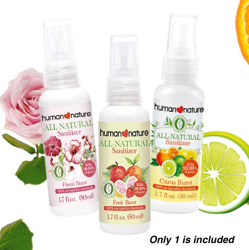 Human Heart Nature 200ml Spray Sanitizer CITRUS Burst, Hand and Foot Care, , 200ml