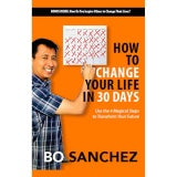 Bo Sanchez How to Change Your Life in 30 Days Feast Books Inspirational Book Paperback 1 pc
