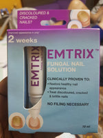 Emtrix Fungal Nail Solution for Discoloured and Cracked Nails 10ml 1 pc