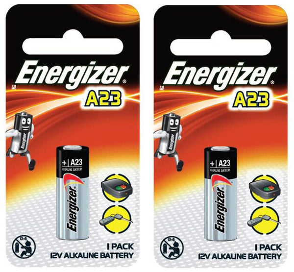 Energizer A23 Batteries (2 Pack), Miniature Alkaline Small Batteries 