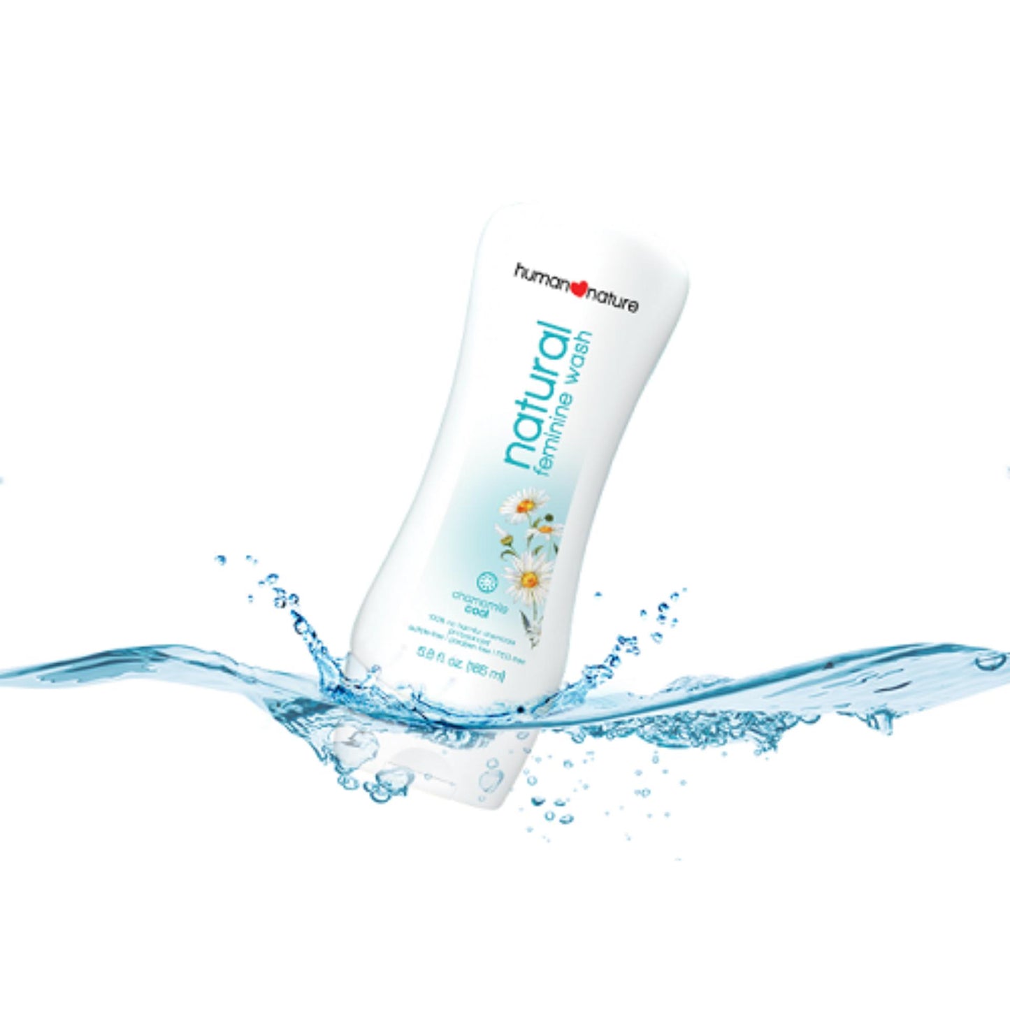 Human Heart Nature 200ml Feminine Wash Chamomile Cool Feminine Wash and Deo Care 200ml