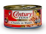 Century Tuna Premium Red Chunks in Water 184g Easy Open Cap