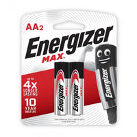 Energizer Max AA2 Batteries