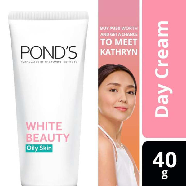 PONDS White Beauty Detox Cream for Oily Skin Rosy White Glow 40g