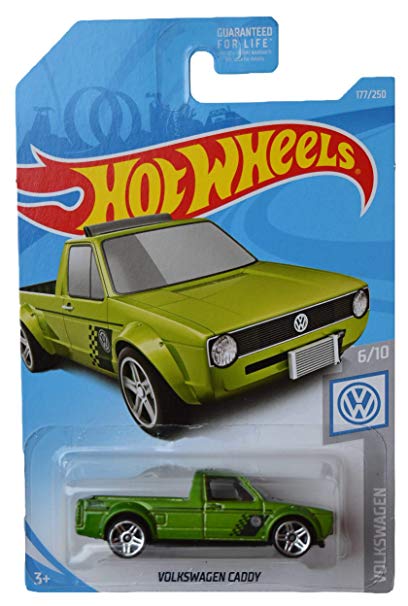 Hot Wheels Car Toy 3 inches 328365 Volkswagen Caddy Green 164 Scale