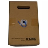DLINK Cat5e UTP LAN Cable Blue 24AWG 1 box 305m