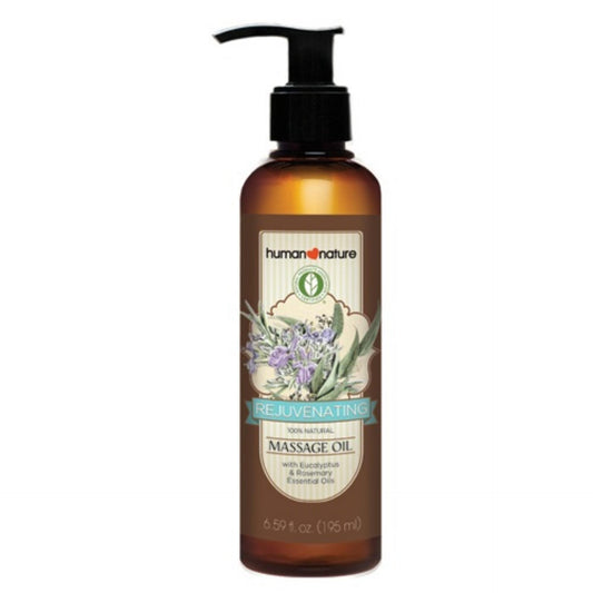 Human Heart Nature 195ml REJUVENATING Massage Oil Wellness 195ml