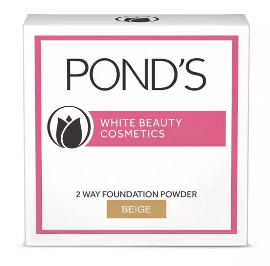 Ponds White Beauty Cosmetics 2 Way Foundation Powder Beige 12g