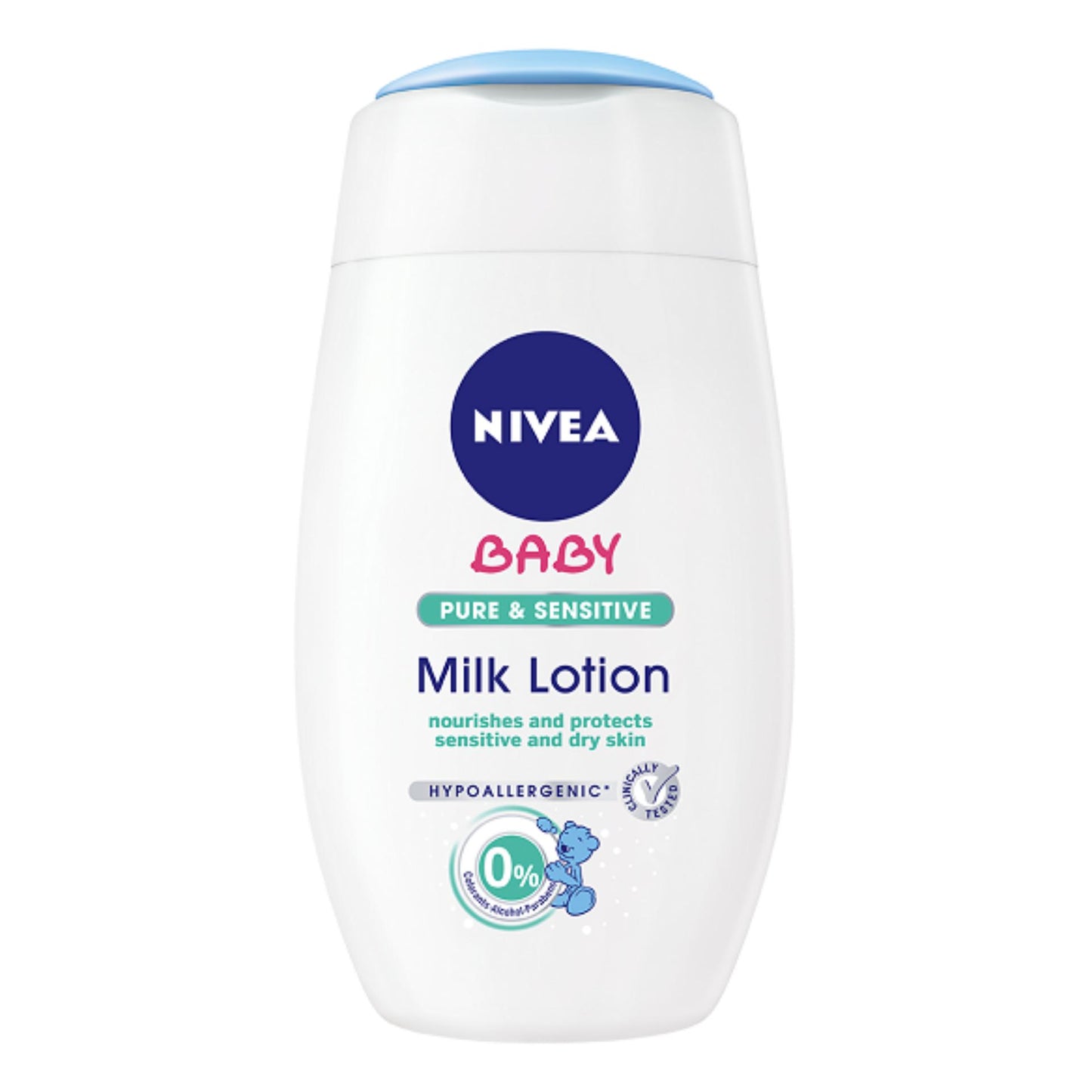 Nivea Nivea Baby Pure and Sensitive Milk Lotion Moisturizres 200ml