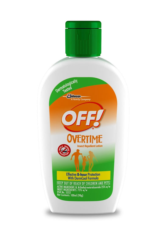 OFF OverTime Insect Repellent Lotion 100ml