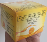 Jewel-Cee Sodium Ascorbate 562.43mg 100 Capsules 1 box Vitamin C FDA Approved