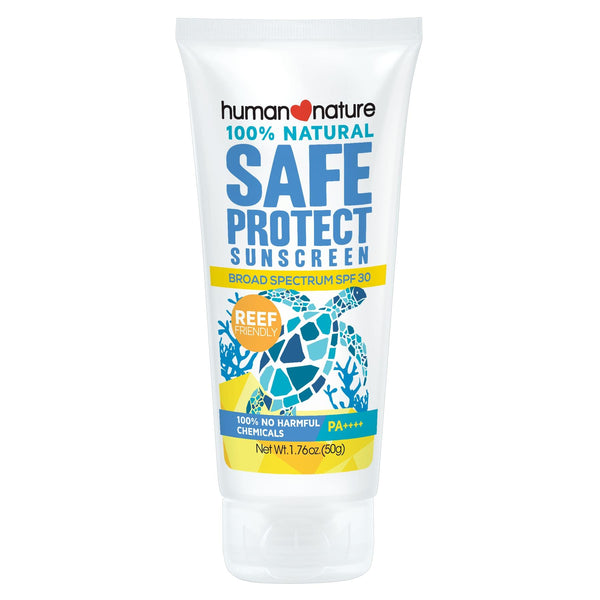 SafeProtect SPF30 Sunscreen by Human Heart Nature 50g Broad Spectrum PA Sun Care