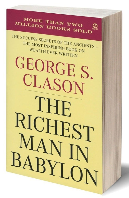 GEORGE S CLASON THE RICHEST MAN IN BABYLON Paperback Yellow Cover