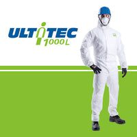 ULTITEC 1000L - Dust & Liquid Spray Protective Clothing Disposable Coverall