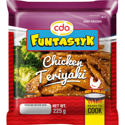 CDO Funtastyk Chicken Teriyaki 225g