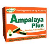 Natural Ampalaya Plus With Banaba and Luyang Dilaw 550mg 1 box 90 capsules