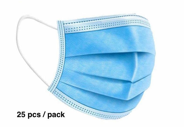 10 pcs Surgical Face Mask Facemask 3 ply Disposable Mouth Cover Three Layer Meltblown Ordinary Dustproof Personal Disease Protection Accessories