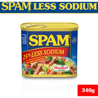 SPAM Luncheon Meat 25% Less Sodium 340g