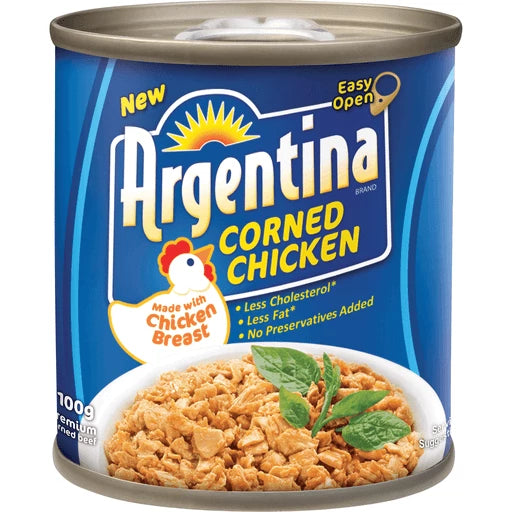 Argentina Corned Chicken 100g Easy Open